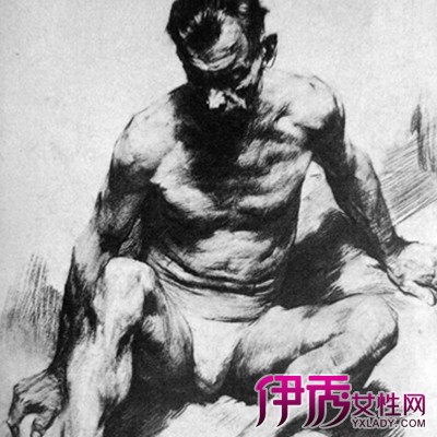 男性人体素描图片欣赏 盘点3大须要注意的方面