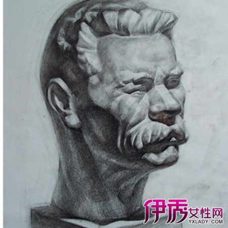 【图】高尔基素描画欣赏 素描的技法和作画步骤介绍