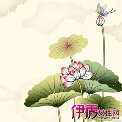 国画里荷花和荷叶的画法?图片