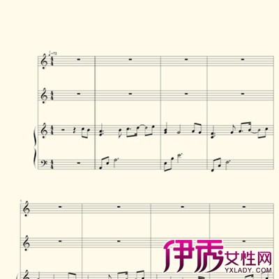 现代的钢琴谱通常用五线谱(一般拥有双行谱表,即高音,低音谱表)记载.