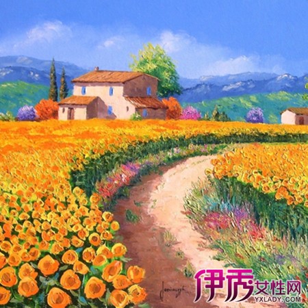 乡村田园风景水彩画 乡村田园风景水彩画是绘画的一种,水彩画是用水