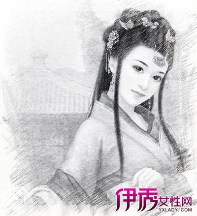 【图】素描古代美女图片欣赏 素描用到的7大工具你知吗