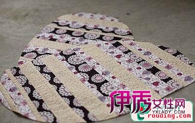 拼布教程-拼布做的靠背