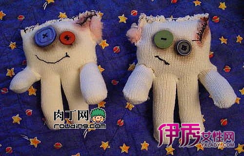 手套娃娃制作教程-可爱的小魔鬼僵尸宝宝_创意