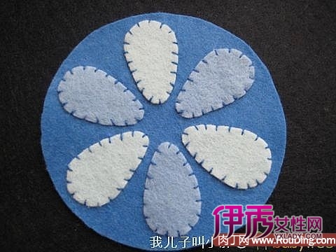爱上不织布-纸巾盒 杯垫手工制作