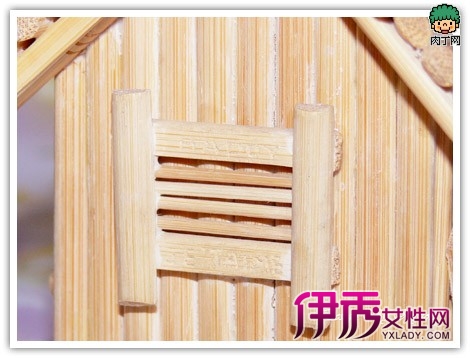 可爱的筷子房屋-一次性筷子做房子欣赏_创意D