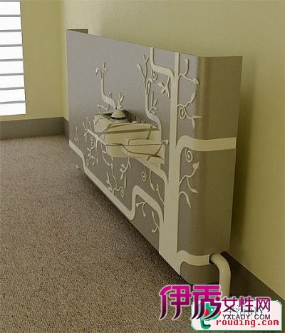 时尚暖气装饰设计-暖气背景墙_创意DIV_创意