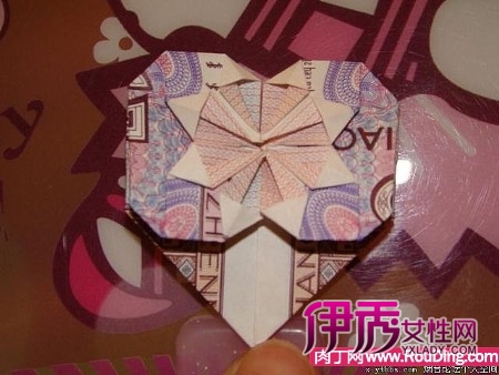 爱心折纸大全之五角钱爱心折纸<em>图解</em>(第1页)_创