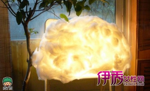 手工制作可爱的个性棉花灯