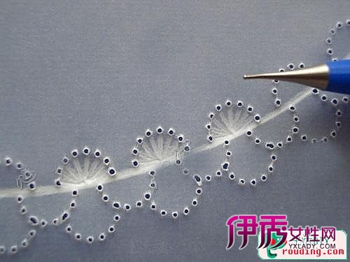 用拷贝纸(硫酸纸)制作创意蕾丝装饰画_创意DI