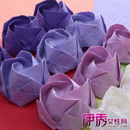 【图】简单立体手工花折纸玫瑰花 带来非常良好动手体验