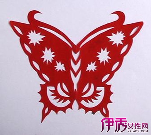 盘点剪纸蝴蝶的半边画法 6步画出完美蝴蝶