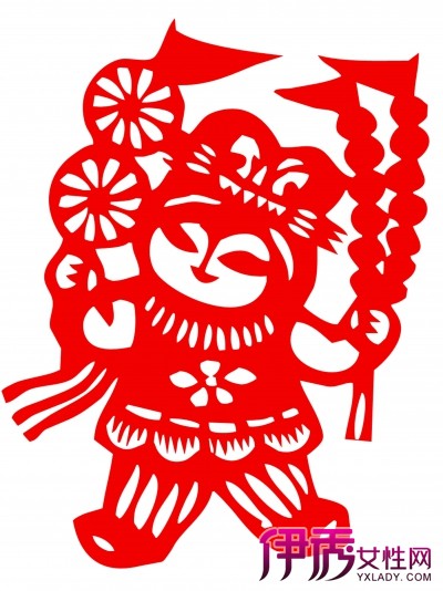 儿童人物剪纸图片大全 掌握3要点剪纸技艺轻松学