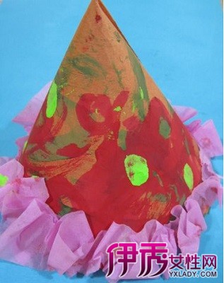 【纸帽子的折法步骤图】【图】圣诞纸帽子的折