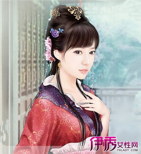 【古装美女手绘】【图】古装美女手绘的图片展示图片