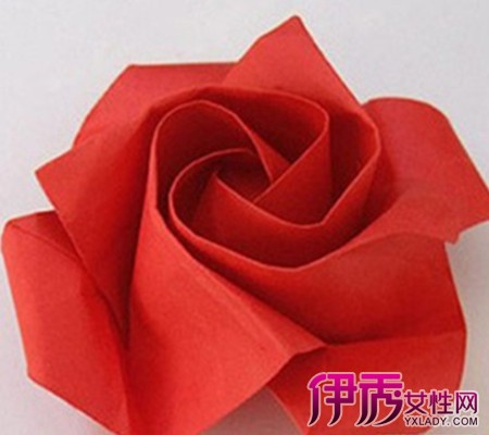 【如何折纸花】【图】如何折纸花步骤图解 心