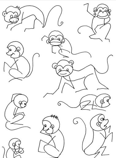 【小猴子图片】【图】小猴子图片欣赏 5步教你