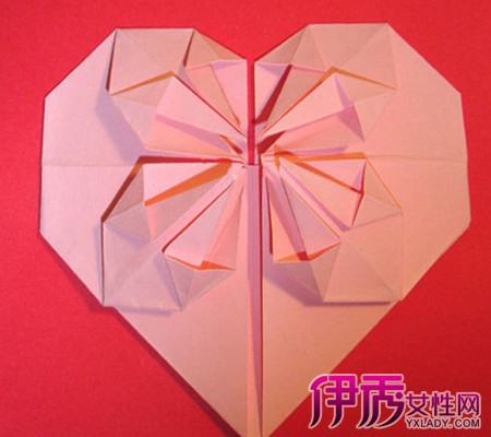 【心形折纸】【图】心形折纸图解 教你做两款