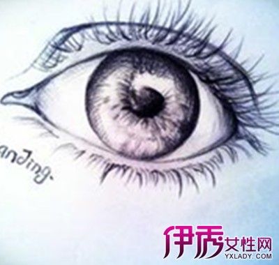 【手绘古风眼睛画法】【图】手绘古风眼睛画法