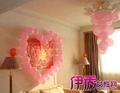 新婚房间布置图片气球装饰 教你如何打造一个温馨婚礼