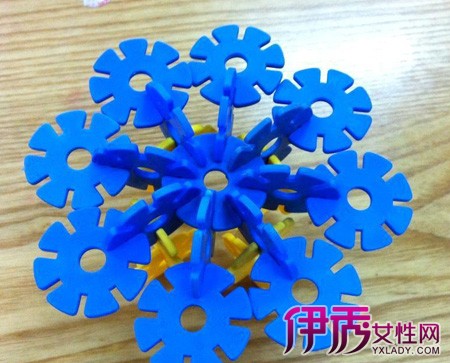 【图】雪花片拼图大全 经典雪花片益智拼装玩具