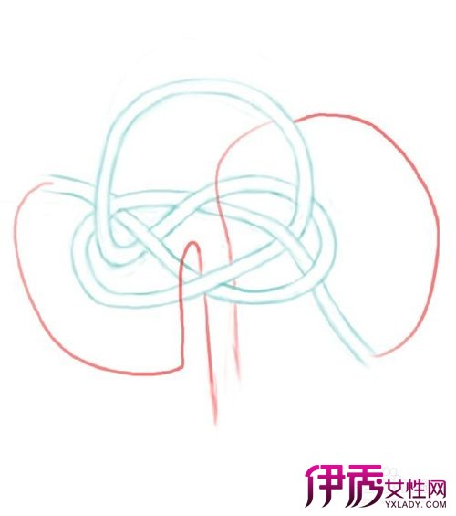 中式盘扣具有非常漂亮的古典美,网上也有很多盘扣的编法图解但都不是