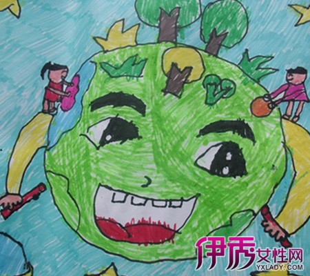 我们的地球绘画