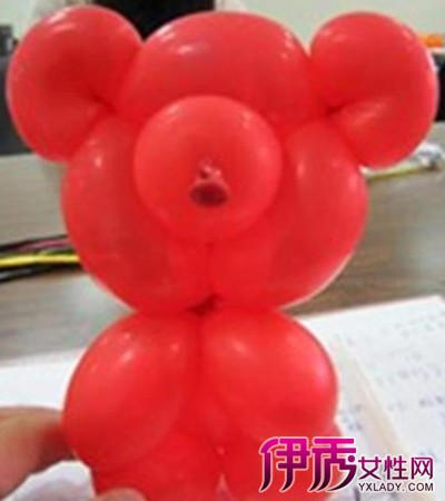 圆形气球简单造型制作