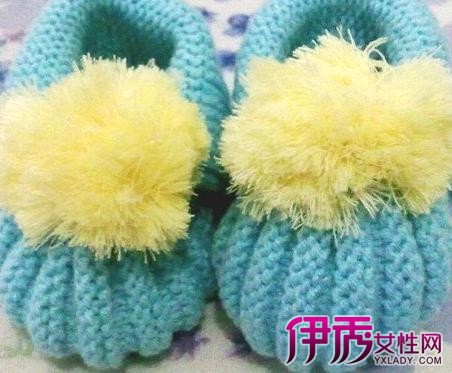 【绕圈圈棒针织玉米鞋】【图】绕圈圈棒针织玉