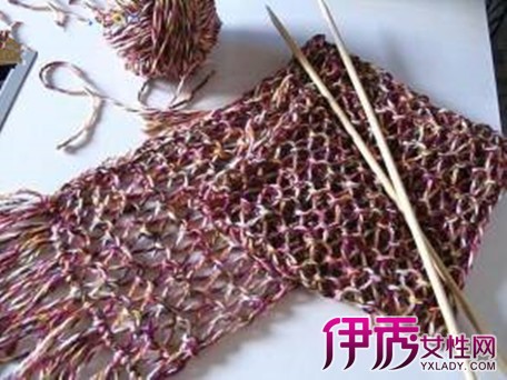 【毛线围巾编织花样图解】【图】毛线围巾编织