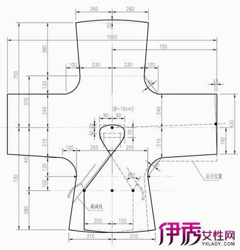 【图】汉服斗篷裁剪图欣赏 带你了解汉服的奥秘