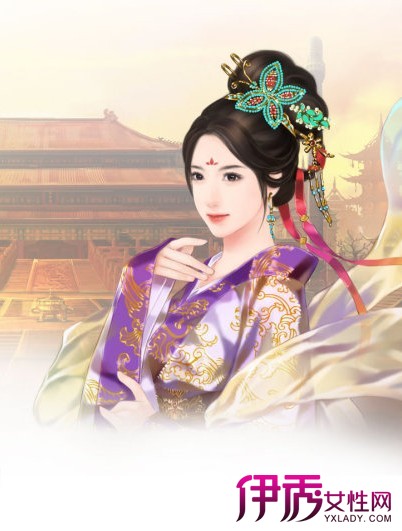 【手绘唐朝古装妃子】【图】手绘唐朝古装妃子图案图片
