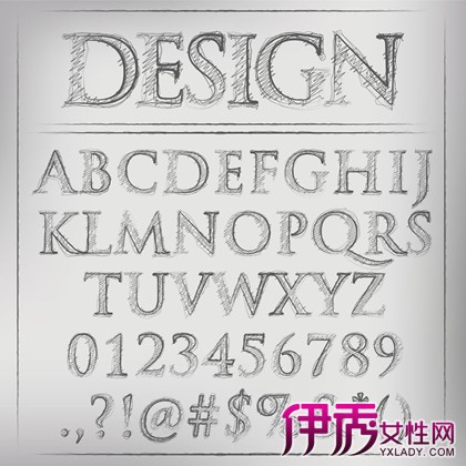 绘字母】【图】手绘字母图片展示 让你了解手