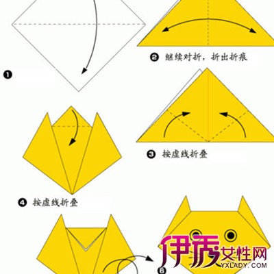 【简单动物折纸】【图】简单动物折纸方法大全