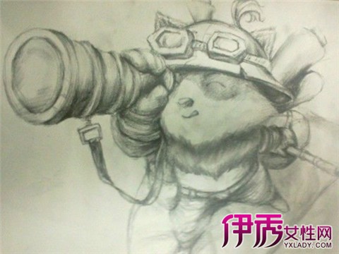 【手绘英雄联盟人物】【图】手绘英雄联盟人物