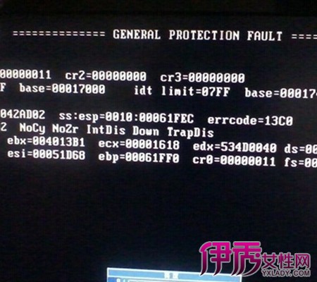 【电脑出现黑屏英文字母怎么办】【图】电脑出
