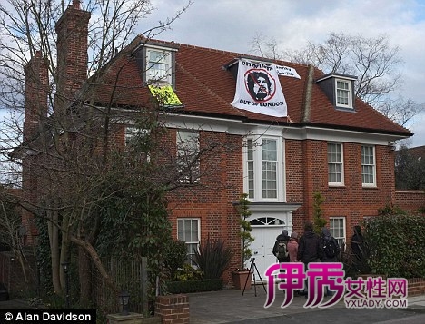 卡扎菲之子伦敦豪宅被判上交价值达千万英镑_