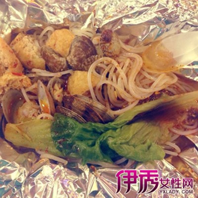 【锡纸花甲粉丝的做法】【图】图片展示锡纸花