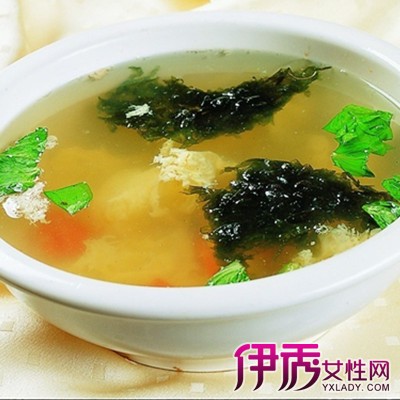 【紫菜虾皮蛋花汤】【图】紫菜虾皮蛋花汤功效