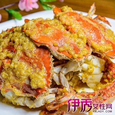 【咸蛋黄螃蟹】【图】咸蛋黄螃蟹的做法介绍