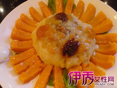 【南瓜八宝饭的家常做法】【图】南瓜八宝饭的