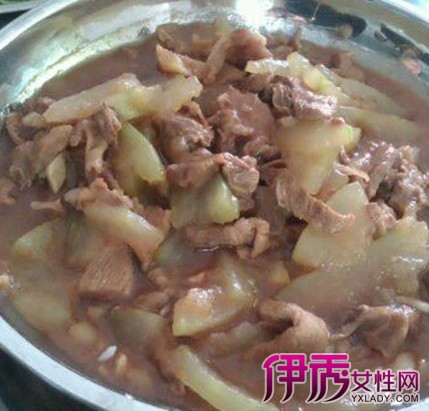 【肉炒冬瓜的做法大全】【图】肉炒冬瓜的做法