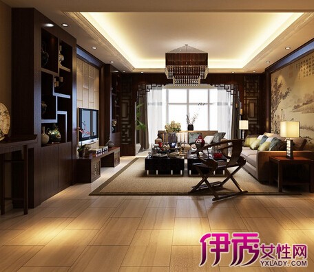 【图】中式客厅简装装修效果图欣赏 5照为你打造中式古韵客厅