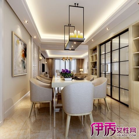 【图】餐厅二级吊顶效果图参照 餐厅吊顶装修7大禁忌不得不防