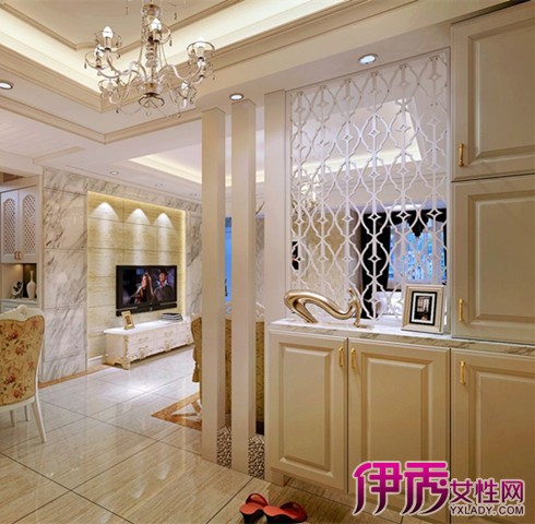 【入门鞋柜装修效果图】【图】最新入门鞋柜装