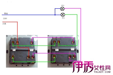 【图】三控开关实物接线图展示 教你2种不同的接法