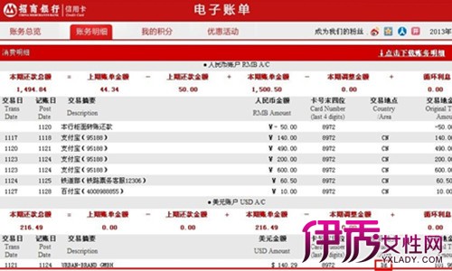 招商银行信用卡账单是什么|life.yxlady.com