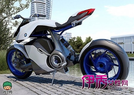 宝马概念摩托车bmw+hp