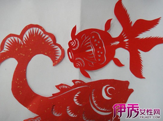 【剪纸鱼图案】【图】剪纸鱼图案欣赏大全_图解大全 【剪纸鱼图案】【图】剪纸鱼图案欣赏大全