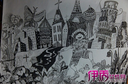 【图】儿童黑白画技法解析 黑白画图片欣赏